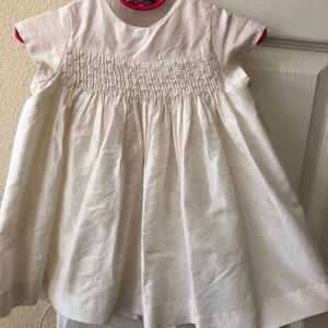 Girls silk dress